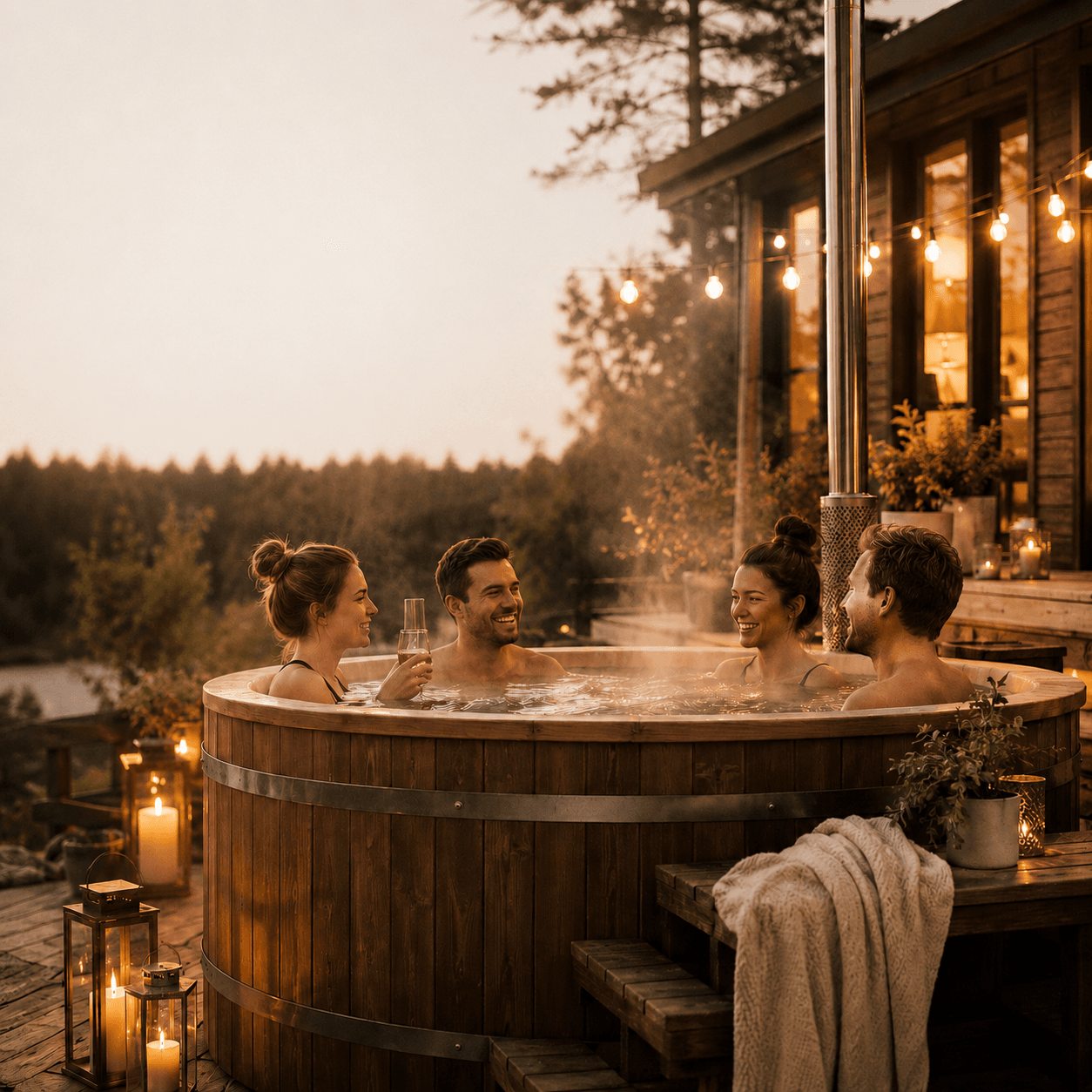 Balia z jacuzzi